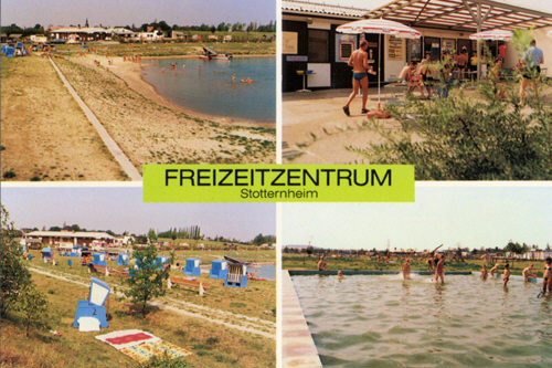Strandbad Stotternheim - Ansichtskarte aus dem Jahre 1990